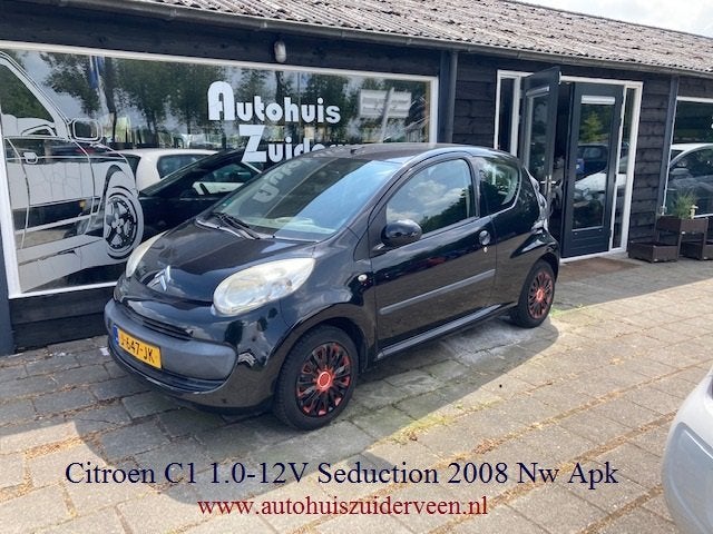 CITROEN C1 1.0 3-DRS Seduction Apk 13/7/2027, Auto's, Metallic lak, Gebruikt, 4 stoelen, C1