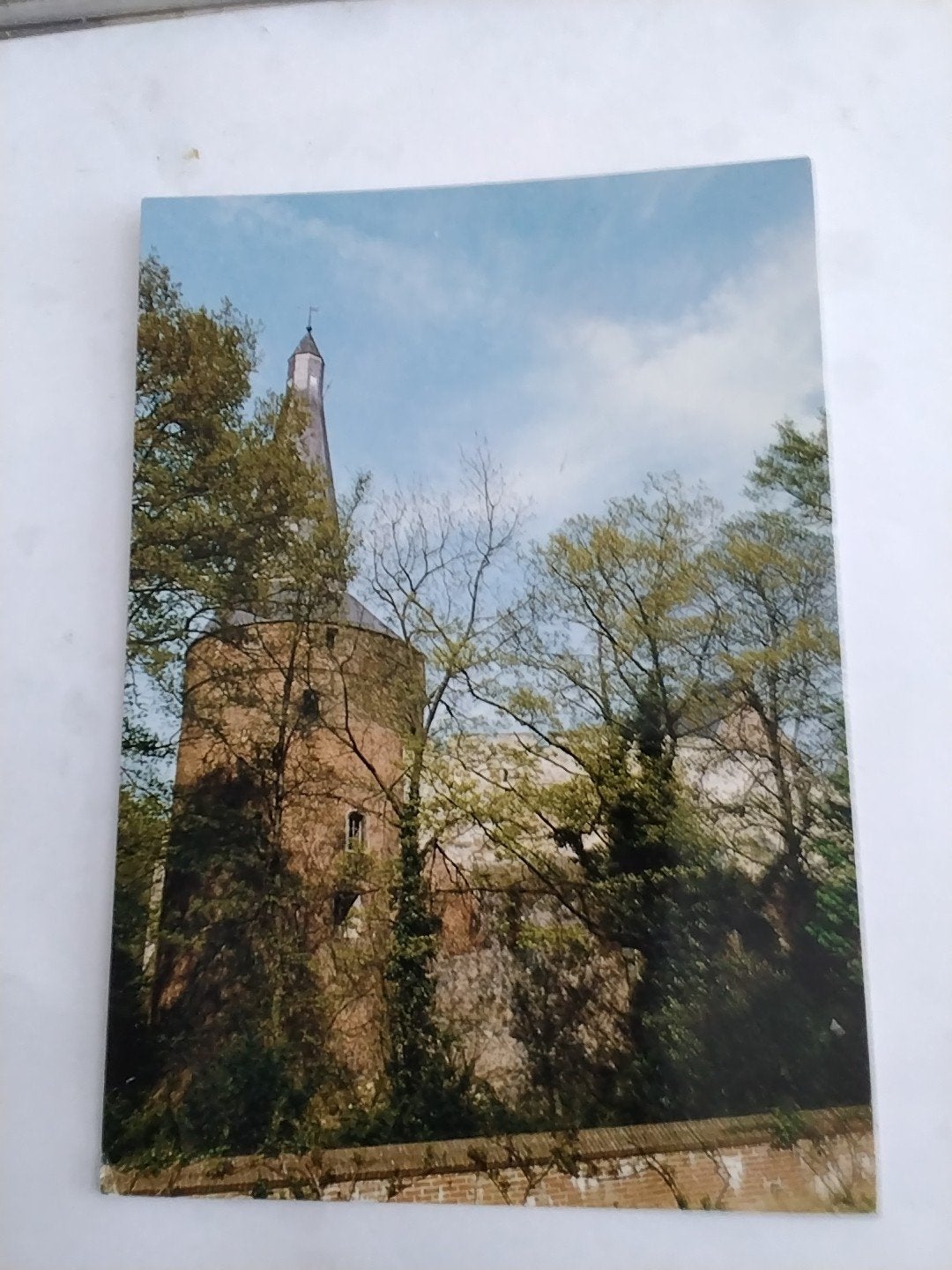 Oude ansichtkaart Kasteel Horn, Limburg 1987, Ophalen of Verzenden