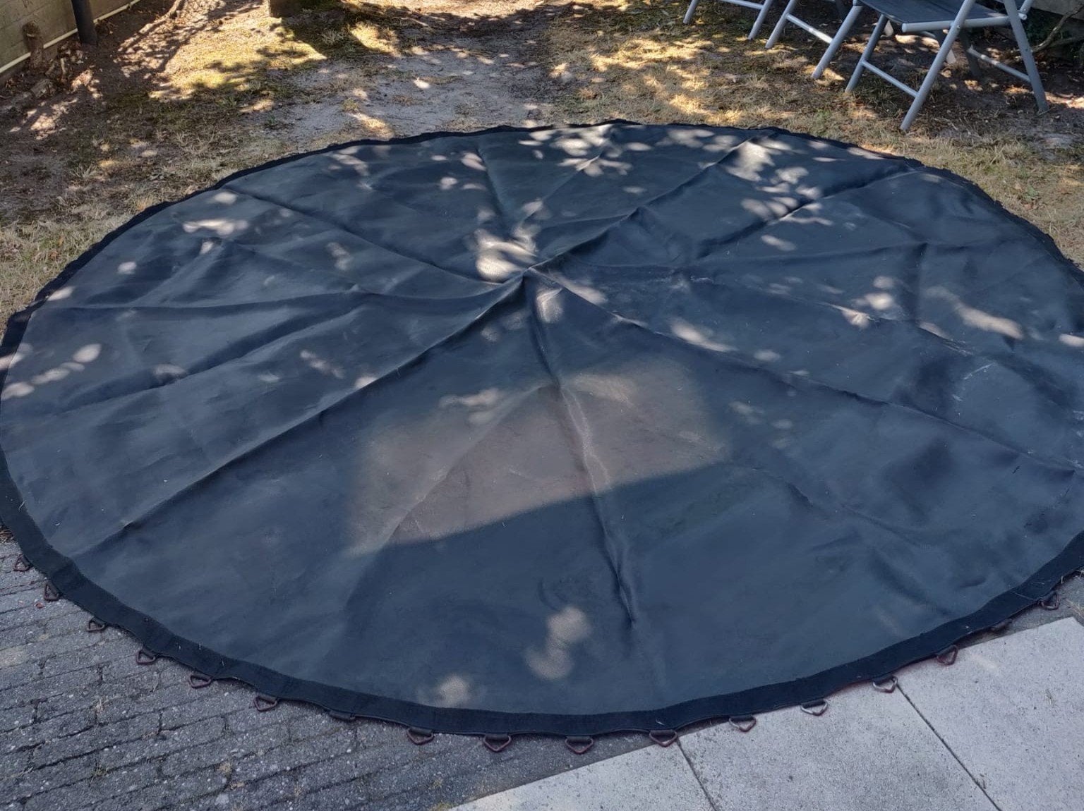 Springmat voor grote trampoline, Ophalen, Zo goed als nieuw