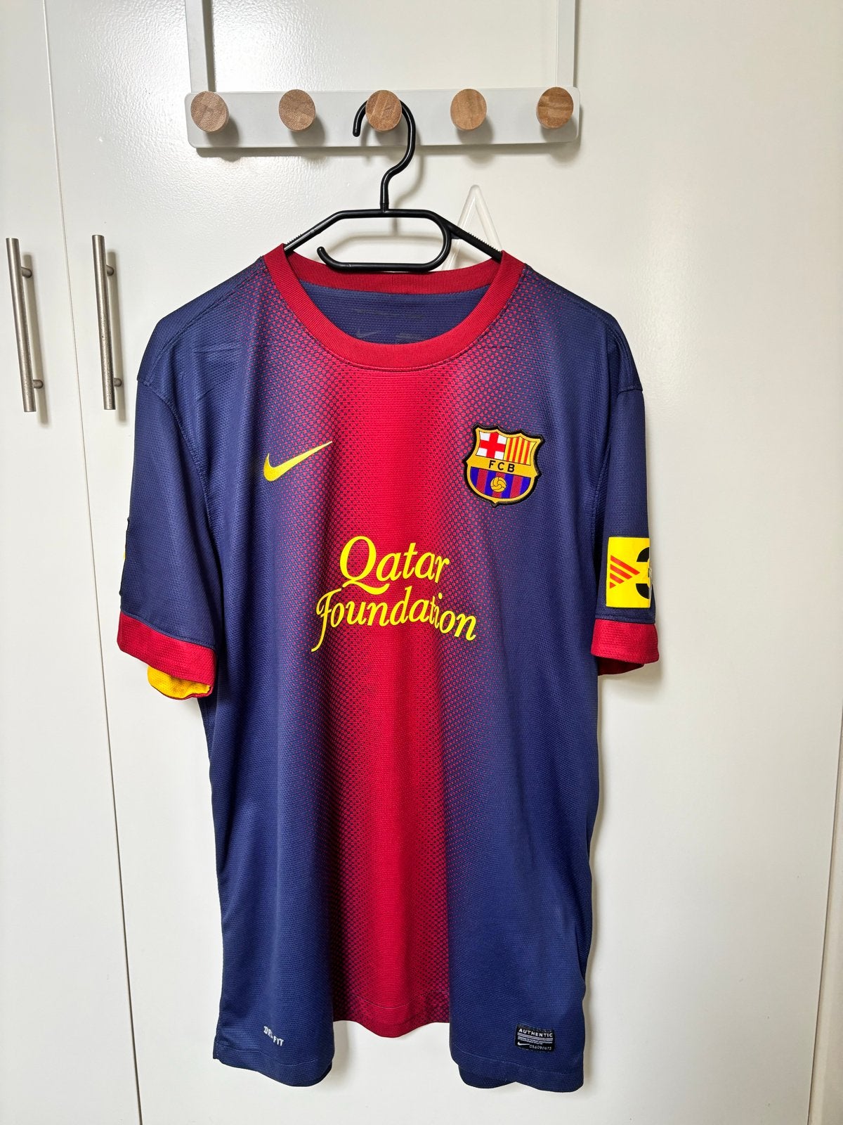 FC Barcelona Thuisshirt 2011/12 Messi #10, Sport en Fitness, Voetbal, Maat L, Ophalen of Verzenden, Zo goed als nieuw, Shirt