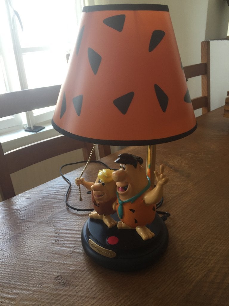 fred flinstone lamp Superfone Hanna-Barbera, Figuurlamp, Overige materialen, Gebruikt, Vintage