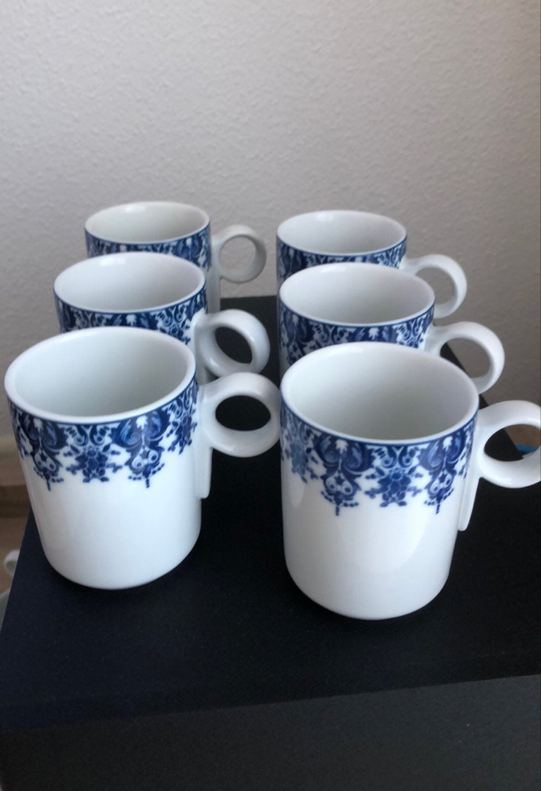 Nieuwe KLM Marcel Wanders koffiekopjes - set van 6, Overige typen, Nieuw, Ophalen of Verzenden, Steen/keramiek