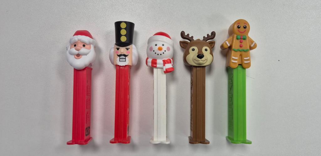 Vintage PEZ dispensers met het Kerst thema, Ophalen of Verzenden, Zo goed als nieuw