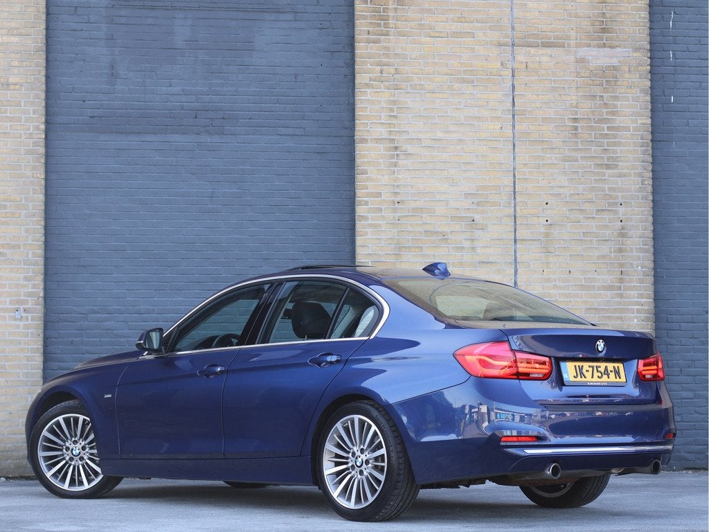 BMW 3-serie 340i Luxury Line 6-cilinder | HUD | ACC | Pano |, Auto's, BMW, Automaat, Blauw, Leder, Bedrijf