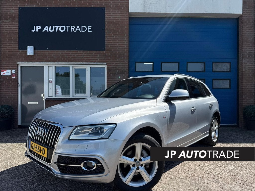 Audi Q5 2.0 TFSI Quatro S-Edition | S-line | Led | Navi |, Auto's, Audi, Gebruikt, 4 cilinders, Leder en Stof, Bedrijf