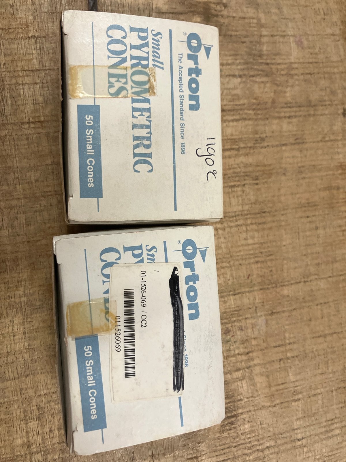 Orton Pyrometrische Cones - 1190C (2 dozen), Hobby en Vrije tijd, Ophalen of Verzenden, Nieuw