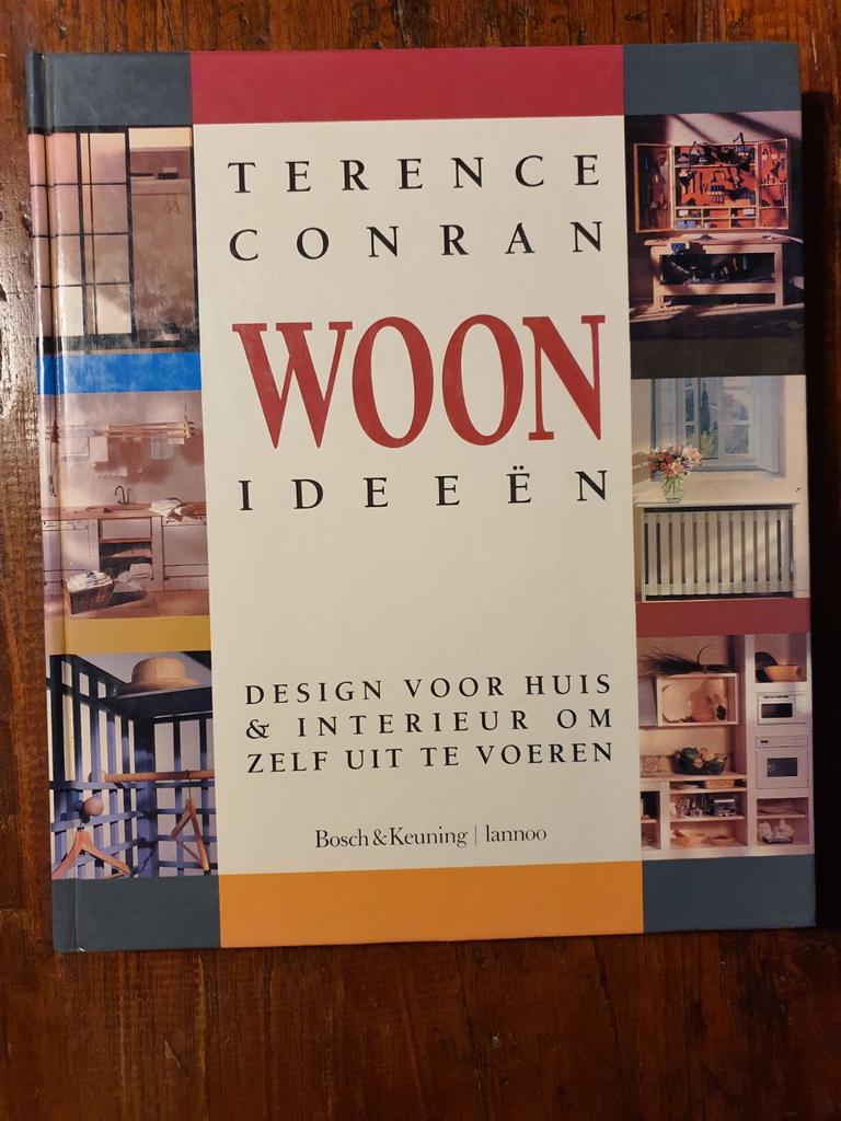 Terence Conran - Woonideeën boek met duidelijke ontwerpen, Ophalen of Verzenden, Zo goed als nieuw, T. Conran