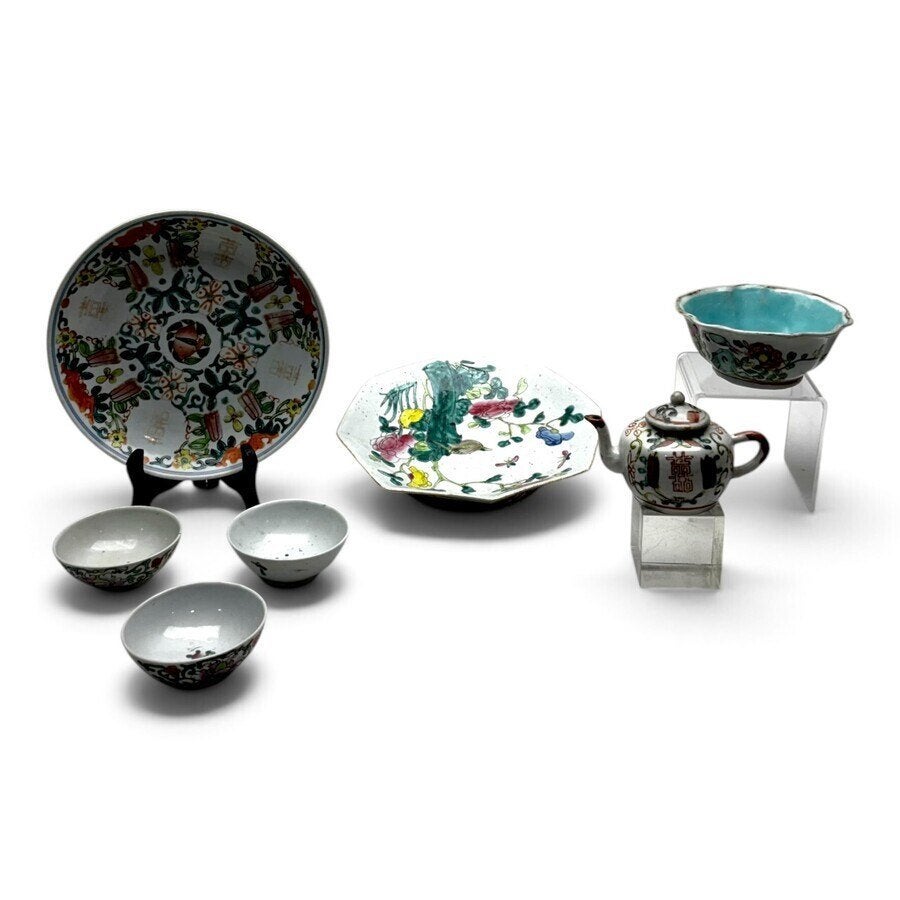 Lot porselein (7x), Antiek en Kunst, Ophalen of Verzenden