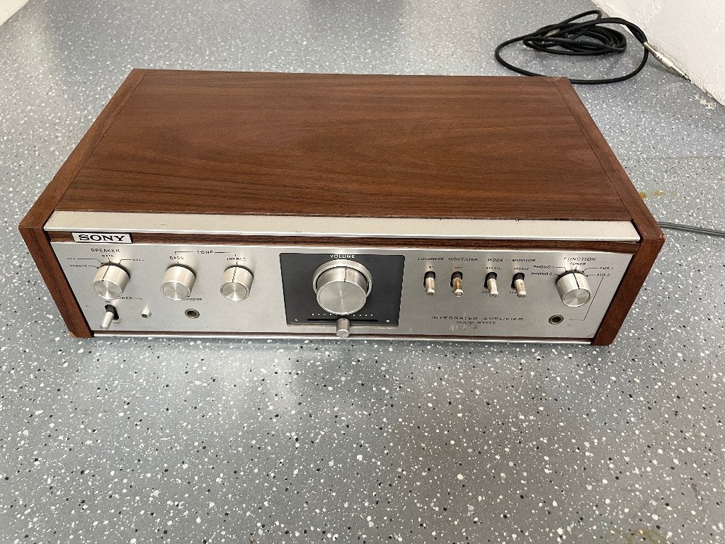 Sony TA-1010 Vintage stereoversterker, Ophalen, Sony, Minder dan 60 watt, Gebruikt