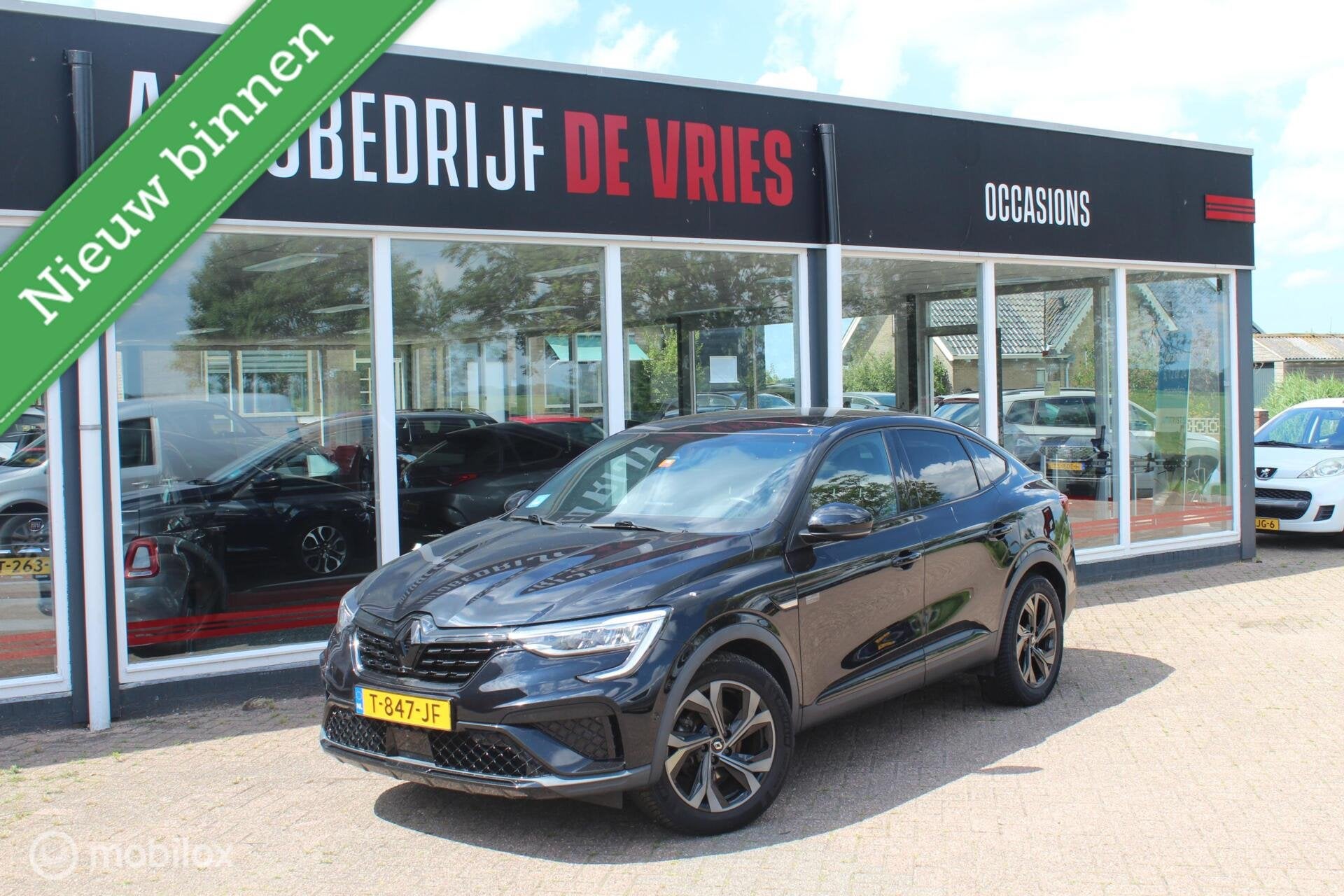 Renault Arkana 1.6 E-Tech full hybrid RS-Line Full Options, Auto's, Renault, Arkana, Gebruikt, Euro 6, Zwart