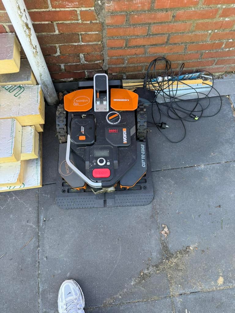 Worx Landroid Vision M600 Robotmaaier ai cameragestuurd, Ophalen of Verzenden, Zo goed als nieuw, Elektrisch