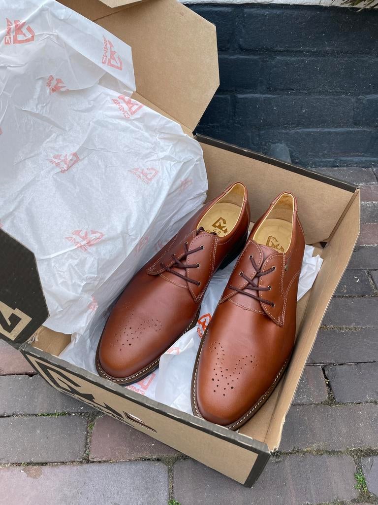 Nieuw! Emma veiligheidsschoenen - maat 43, Bruin, Nieuw, Ophalen of Verzenden, Werkschoenen