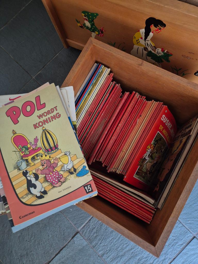 Partij oude stripboeken, Boeken, Partijen en Verzamelingen, Ophalen, Gelezen, Stripboeken