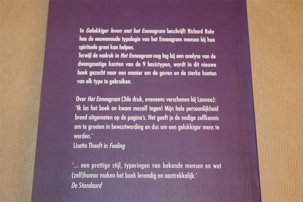 Gelukkiger Leven met het Enneagram — Richard Rohr, Boeken, Ophalen of Verzenden, Gelezen, Overige onderwerpen, Achtergrond en Informatie