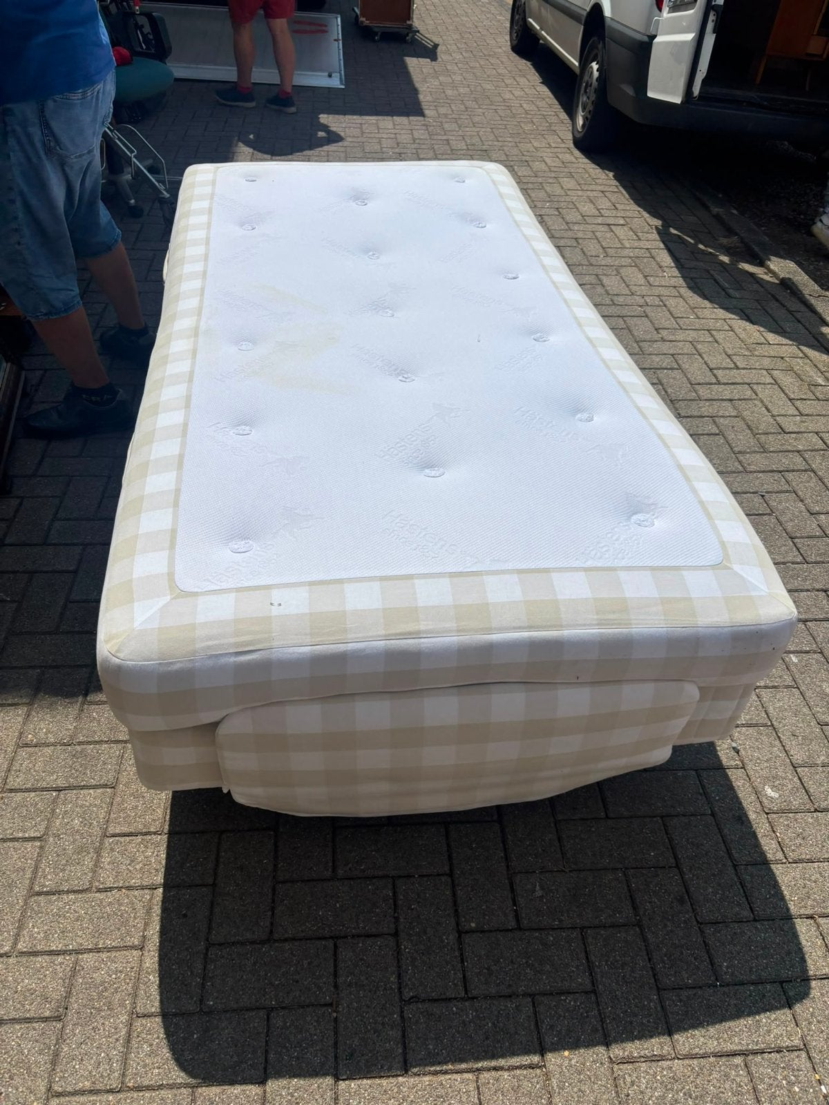 2x Elektrische verstelbare Hästens bedbodems 100x210cm, Huis en Inrichting, Ophalen, 210 cm, Tweedehands centrum roermond, Tweepersoons