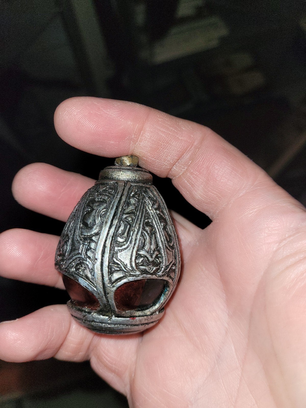 Assassin's Creed film prop - screenused smoke bom, Ophalen of Verzenden, Gebruikt, Film, Gebruiksvoorwerp