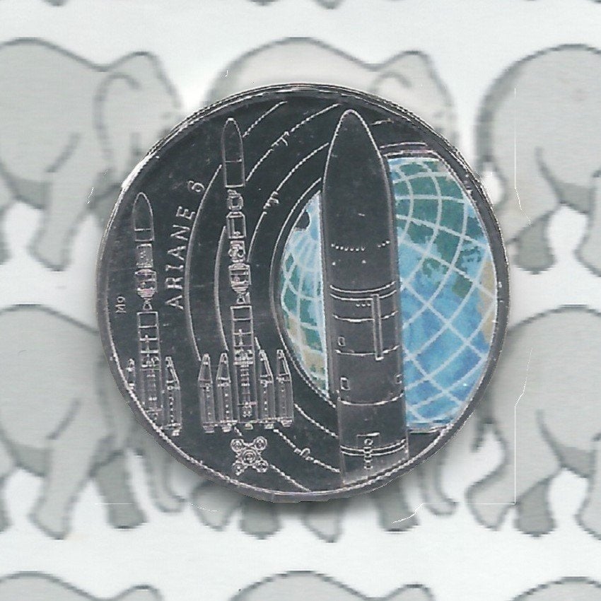 Duitsland serie 5 euro 2026"Ariane 6"(letters A,D,F,G en J), Ophalen of Verzenden, Duitsland, 5 euro, Losse munt