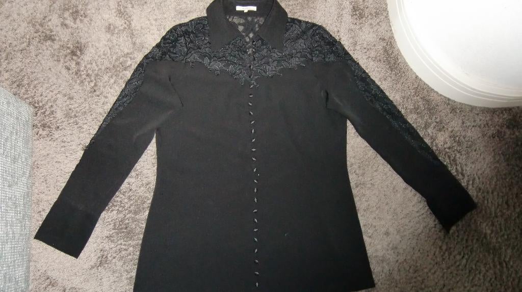 Blouse  Nikkie  maat 42, Kleding | Dames, Zwart, Maat 42/44 (L), Ophalen of Verzenden, Zo goed als nieuw