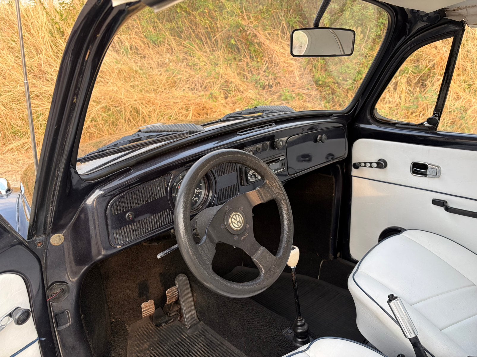 Volkswagen Kever Wizard-style 1974 – unieke brede cabrio, foto 10