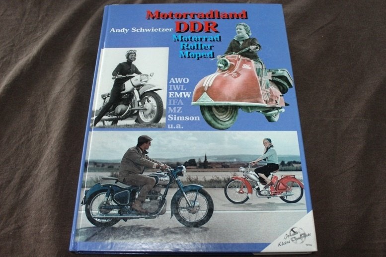 Motorradland DDR Roller Mopeds by Andy Schwietzer AWO MZ, Boeken, Ophalen of Verzenden, Gelezen