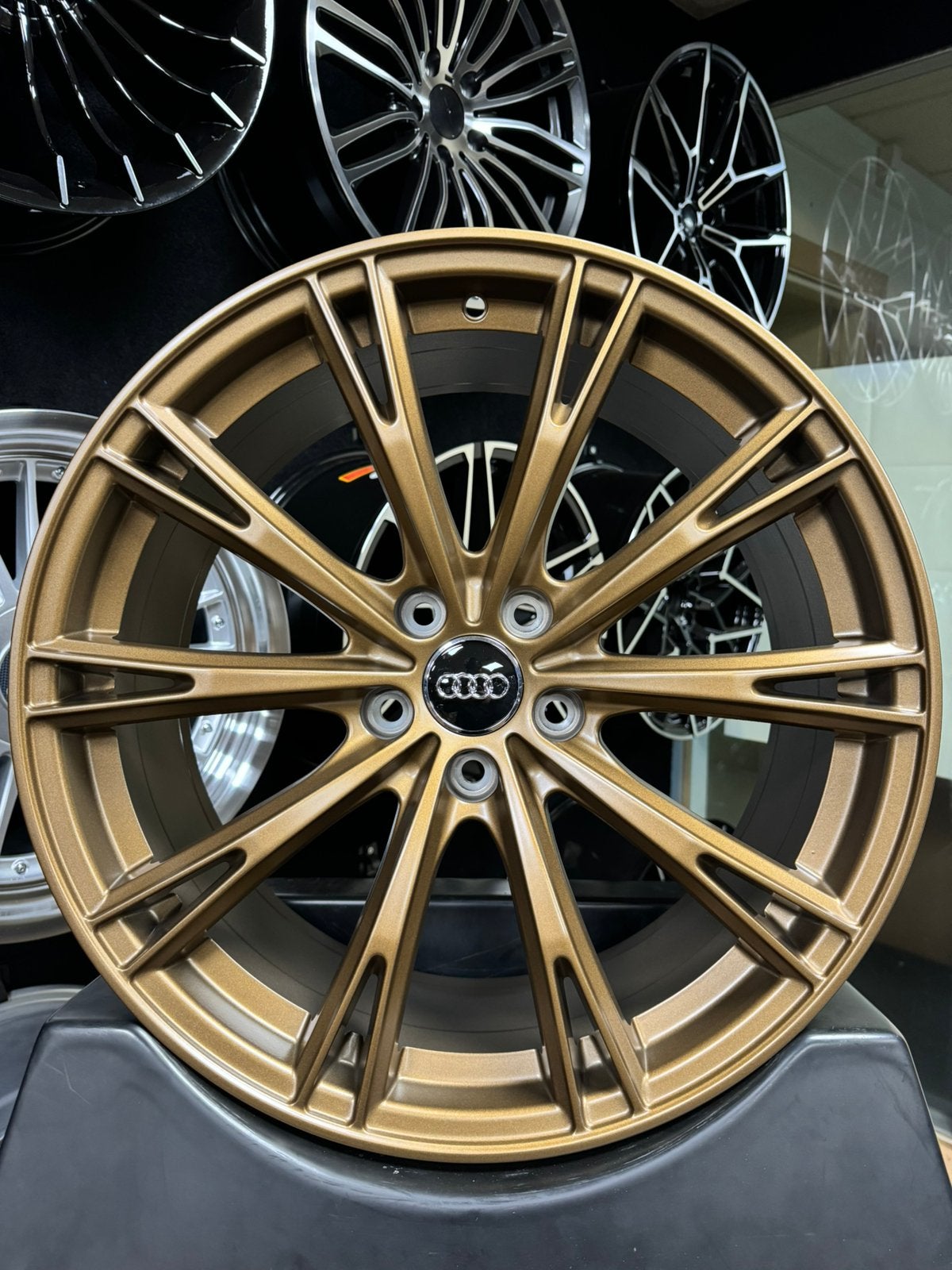 19 inch velgen voor Audi ABT look 5x112 A3 A4 A6 Q2 Q3 VW Go, Auto-onderdelen, Banden en Velgen, 19 inch, Velg(en), Nieuw, Ophalen of Verzenden