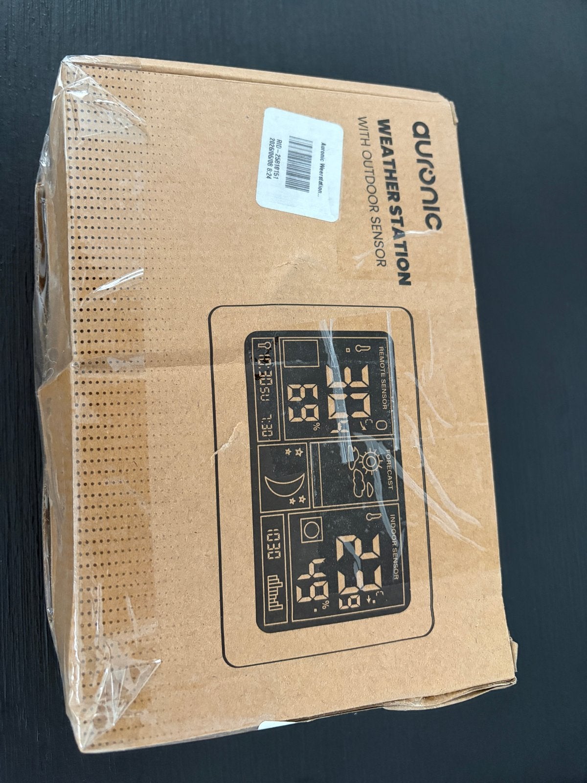 Auronic draadloos weerstation met buitensensor - Nieuw, LifeGoods Group B.V., P.J. Oudweg 4, 1314 CH Almere, Nederland, Ophalen of Verzenden
