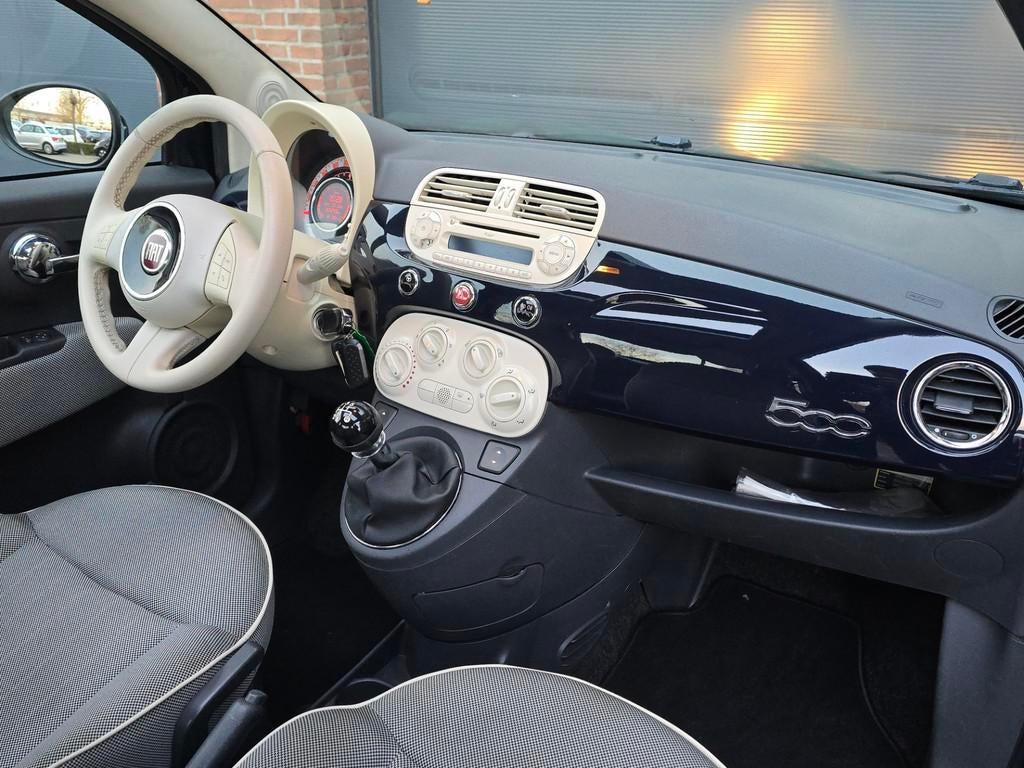 Fiat 500 1.2 Lounge Apk |Nap |Panoramadak, Voorwielaandrijving, Euro 5, Gebruikt, 1242 cc