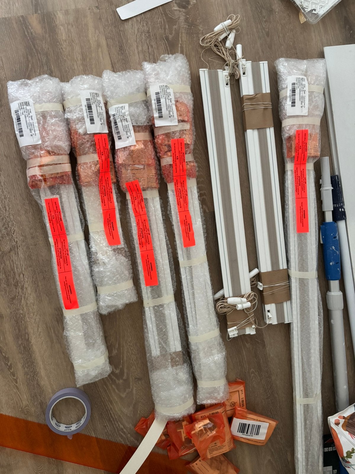 Plissé gordijnen 9 stuks Nieuw, Huis en Inrichting, Stoffering | Gordijnen en Lamellen, Ophalen of Verzenden, Nieuw, Plisségordijn