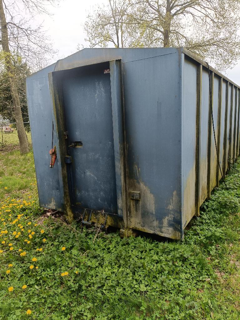 container 6x2x2 mtr, Ophalen, Gebruikt, IJzer