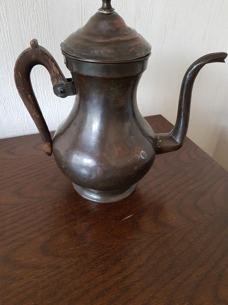 Antiek koperen kannetje, Antiek en Kunst, Antiek | Koper en Brons, Verzenden, Koper