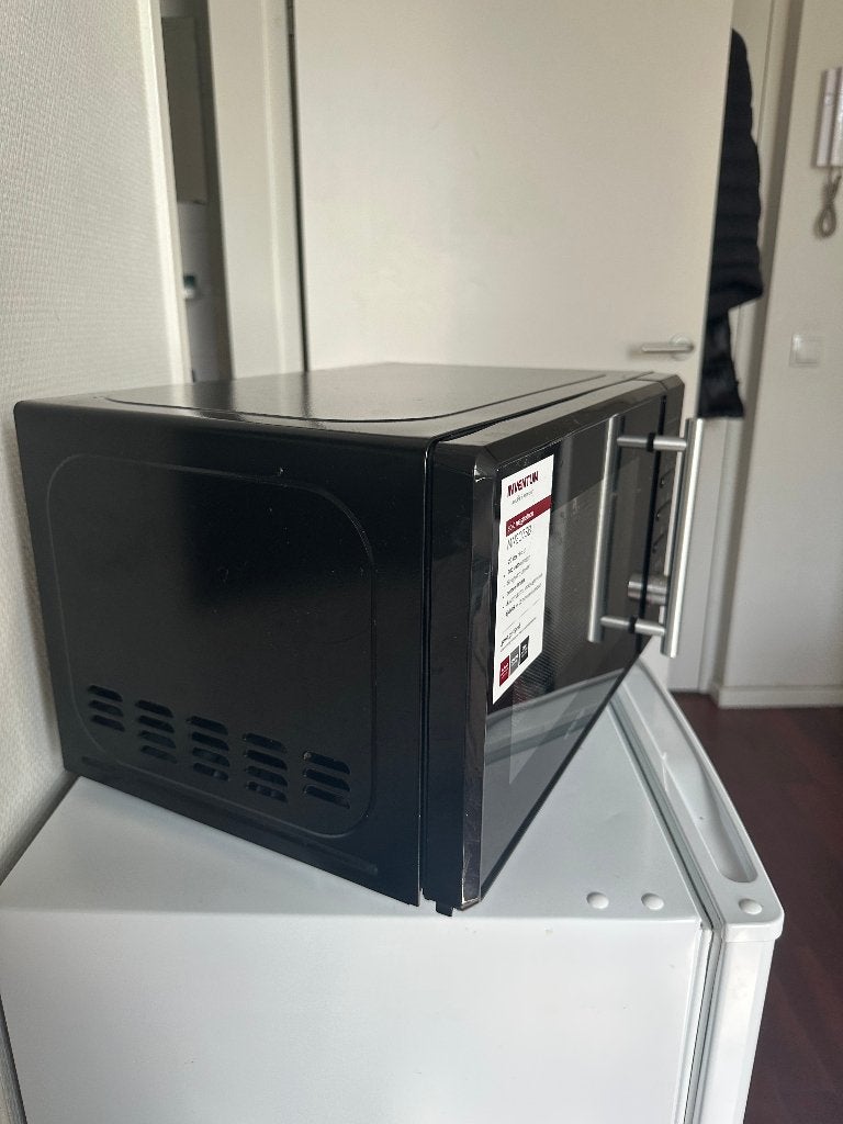 Inventum MN207SB Microwave 20L 800W -Black=MUST GO THIS WEEK, Grill, Ophalen of Verzenden, Inbouw, Magnetron