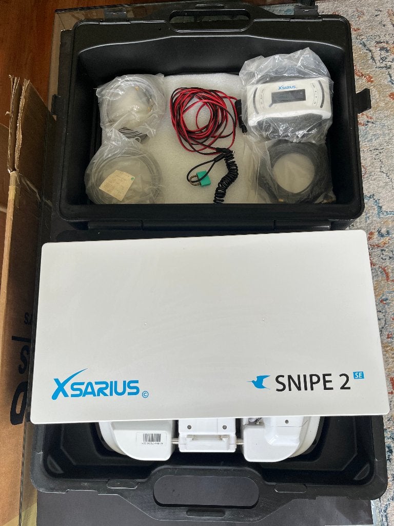 Xsarius Snipe 2 SE Automatische Satellietantenne, Ophalen, Zo goed als nieuw, (Schotel)antenne, Overige merken