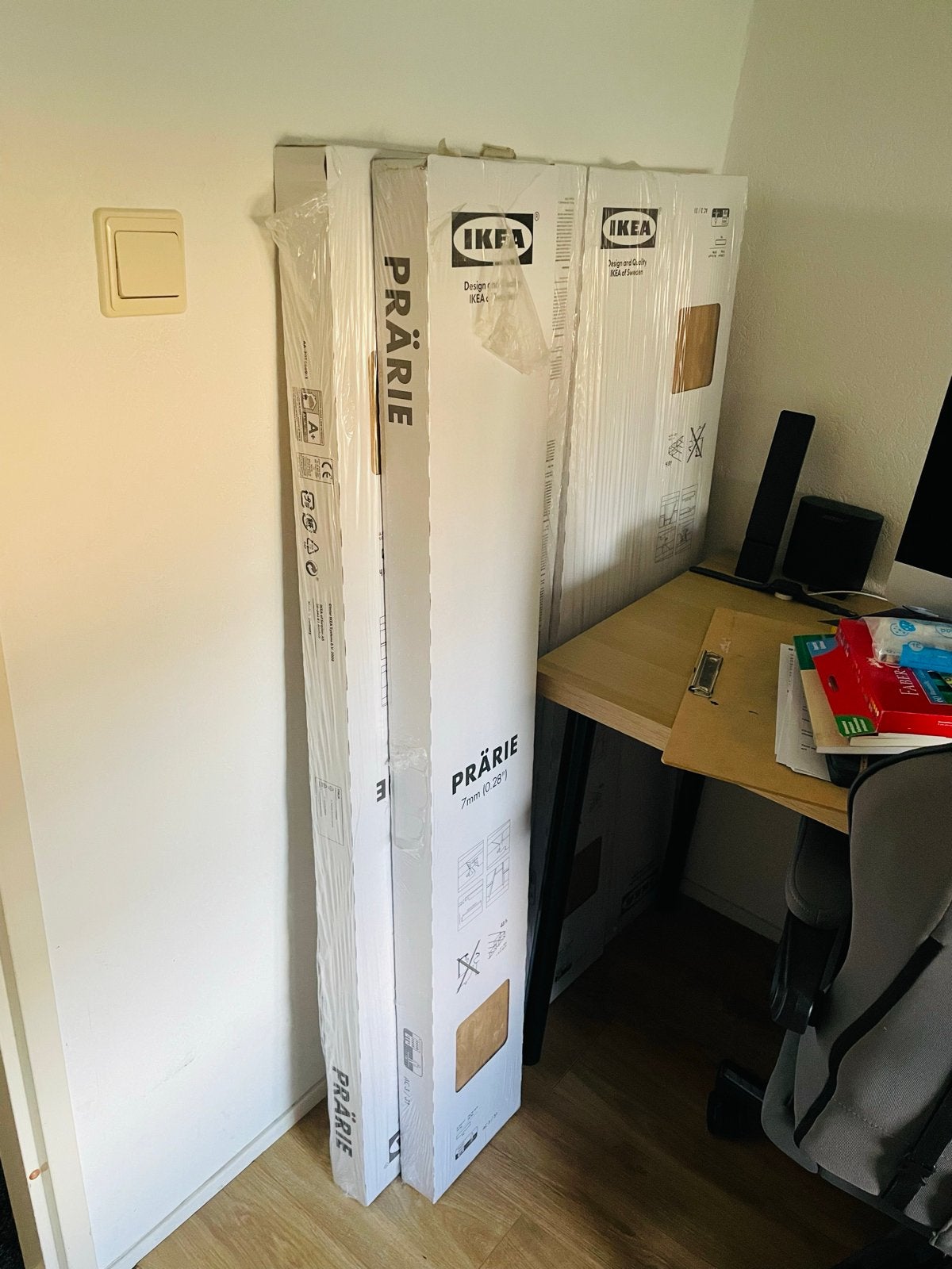 6x IKEA PRÄRIE Laminaatvloer - 13.47 m², Doe-het-zelf en Verbouw, Ophalen, Nieuw, 10 m² of meer, 10 tot 30 cm