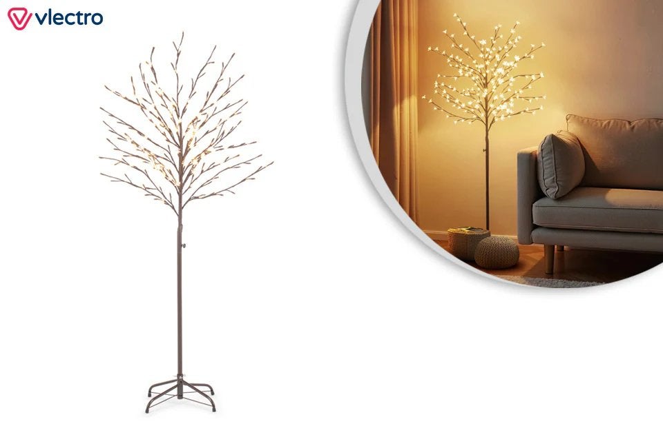 Sakura verlichte boom 150 cm - Decoratie, Ophalen of Verzenden, Nieuw, Metaal, 150 tot 200 cm