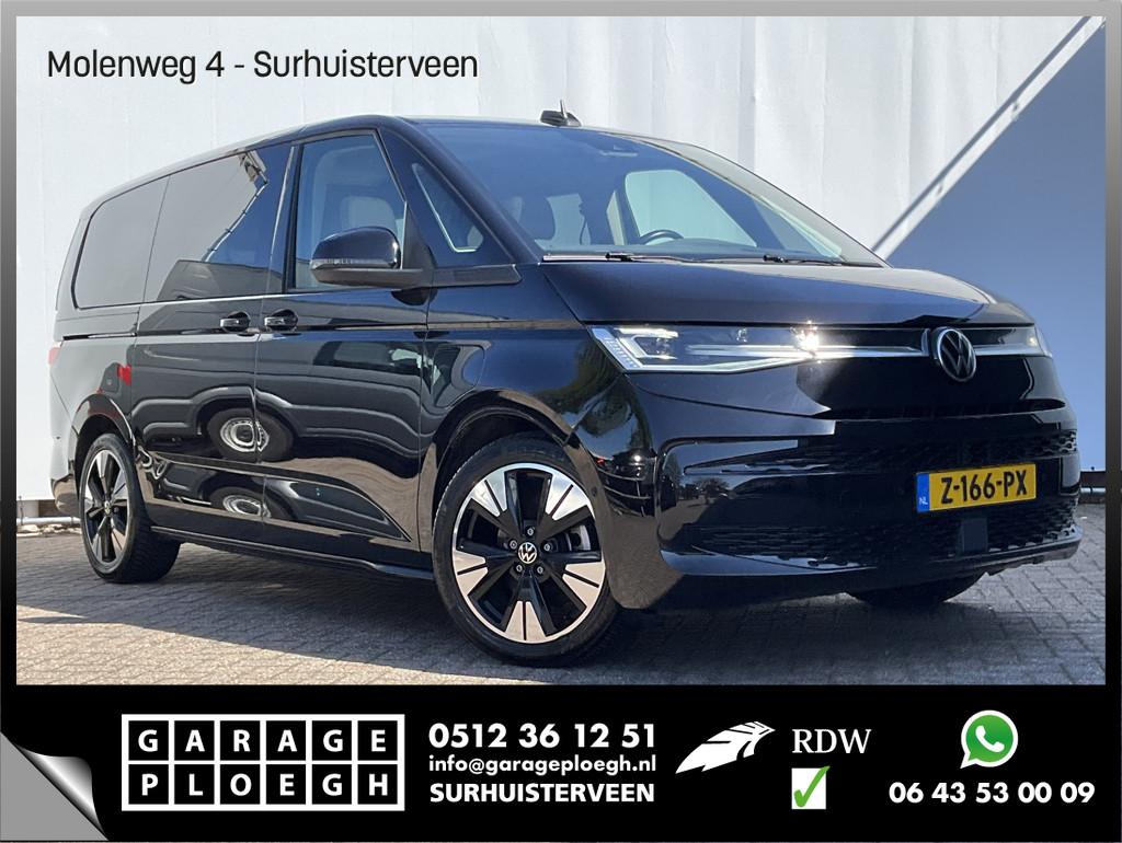 Volkswagen Multivan 1.4 eHybrid L2H1 Style 6-Pers Trekhaak L, Gebruikt, Euro 6, 7 stoelen, Zwart