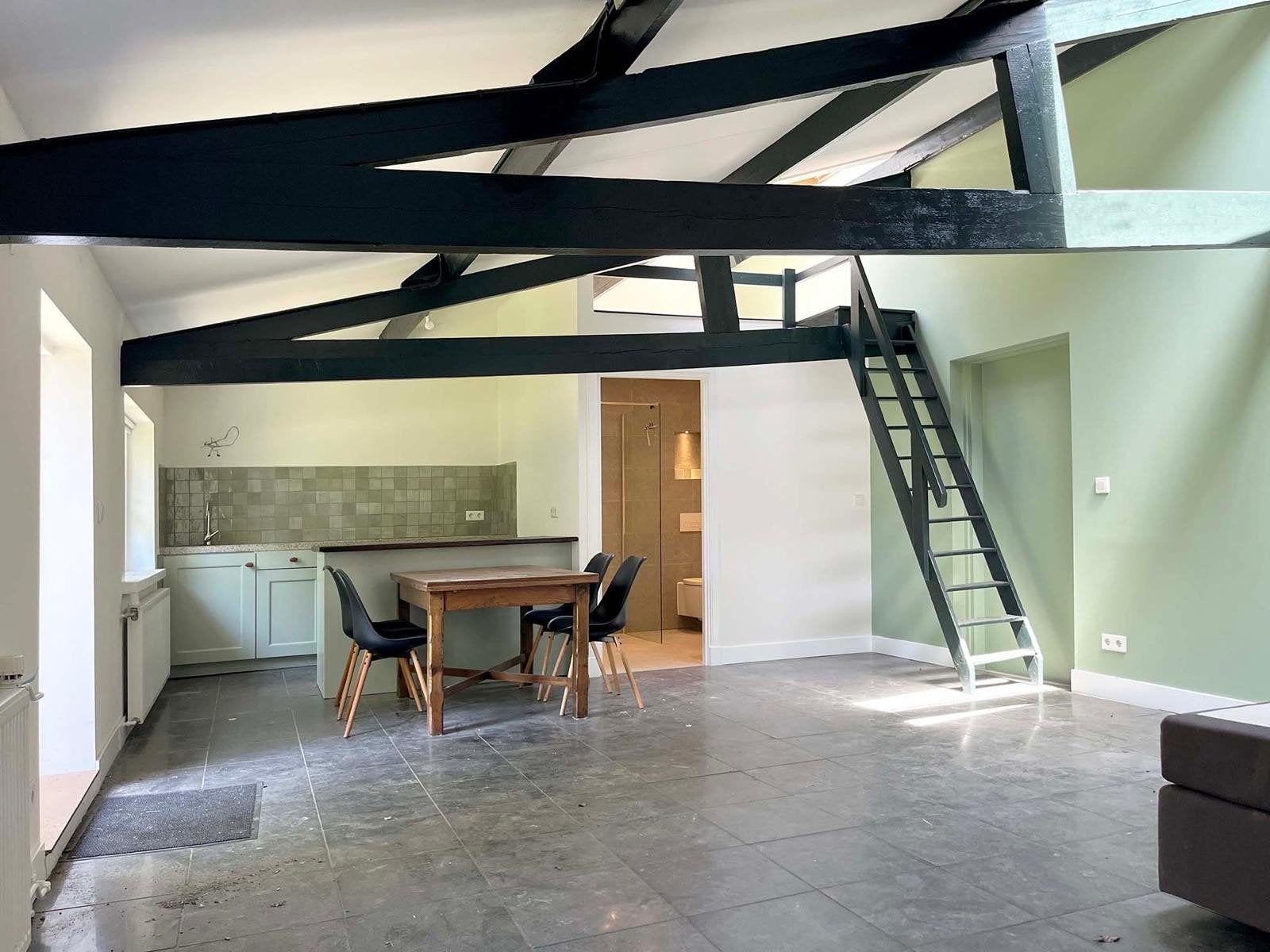 2x Appartementje  40 m2  gestoffeerd. tijdelijk te huur.