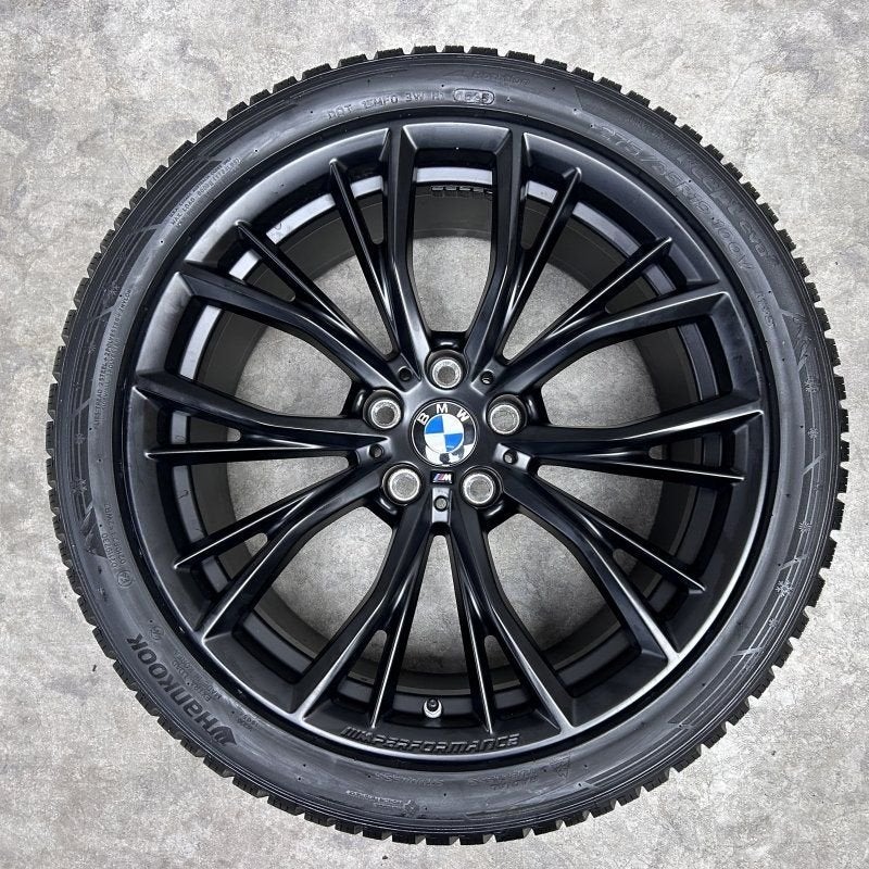 19 inch originele velgen + winterbanden BMW 5 serie 786 M, Auto-onderdelen, 19 inch, -, -, Banden en Velgen