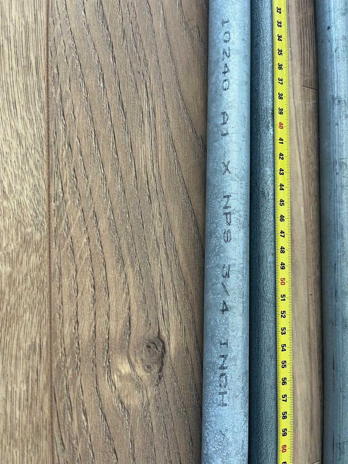 Metalen buizen 3/4 inch - 3 stuks, Ophalen, Overige materialen, Gebruikt, 20 tot 40 mm
