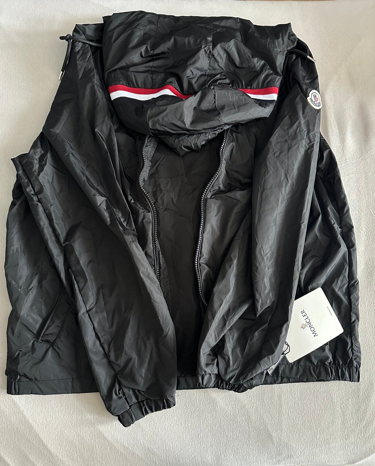 Moncler windbreaker origineel size M, Ophalen of Verzenden, Nieuw, Maat 46 (S) of kleiner, Zwart
