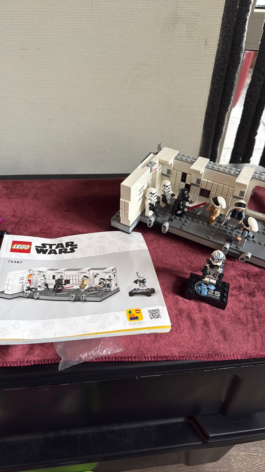 Lego starwars 75387, Ophalen of Verzenden, Zo goed als nieuw