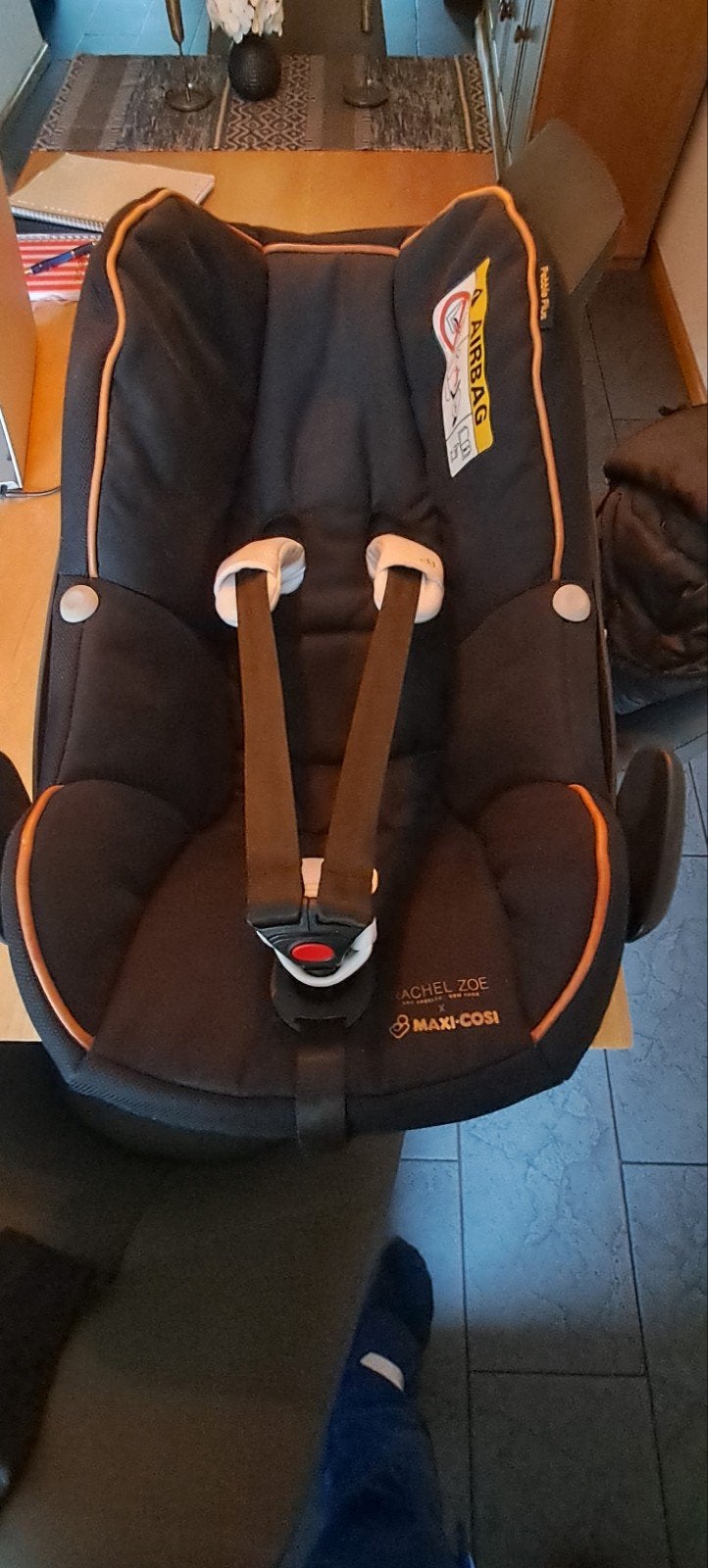Maxi-Cosi Pebble Plus Rachel Zoe autostoel, Ophalen, Zo goed als nieuw, Maxi-Cosi, Autogordel of Isofix