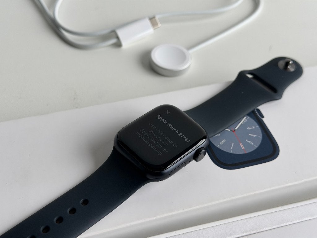 Apple Watch Series 8, 41mm, Apple Watch ⌚️, Zwart, IOS, Nieuw
