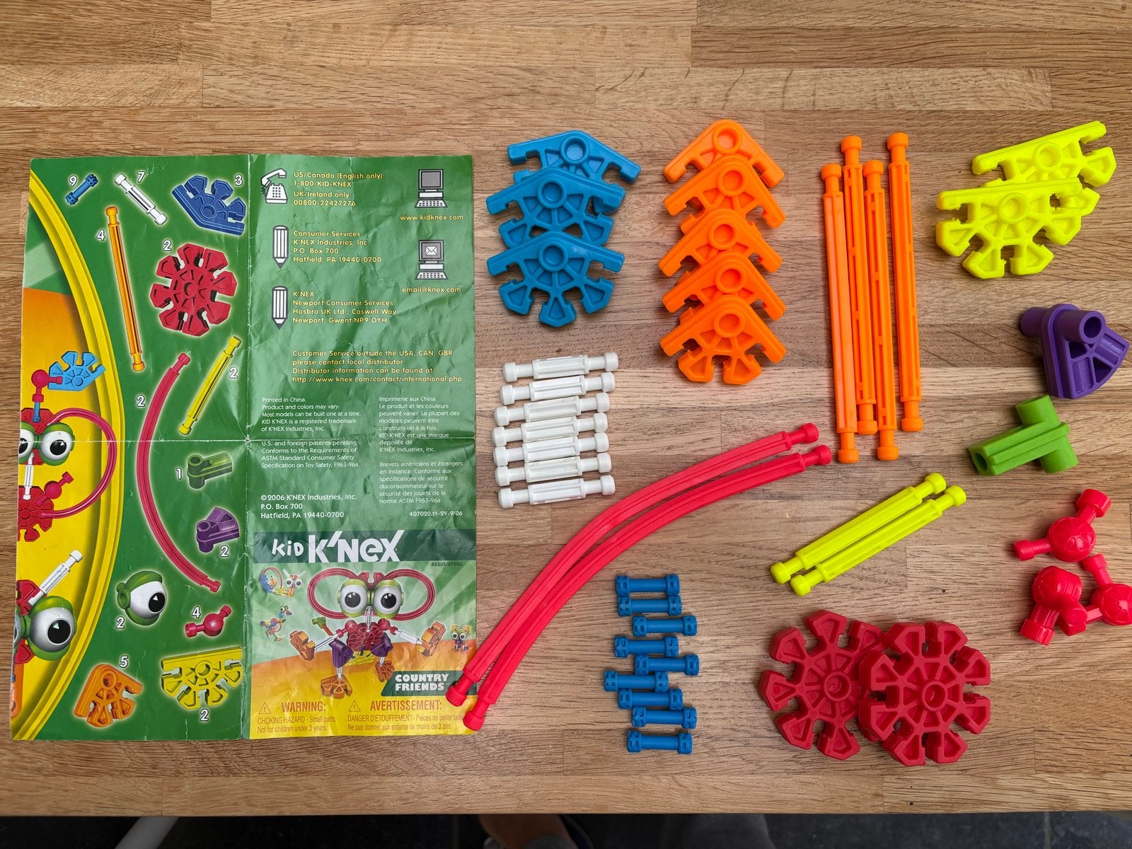 Kid K'nex Country Friends Bouwset in Koffer, Ophalen of Verzenden, Gebruikt, K'nex