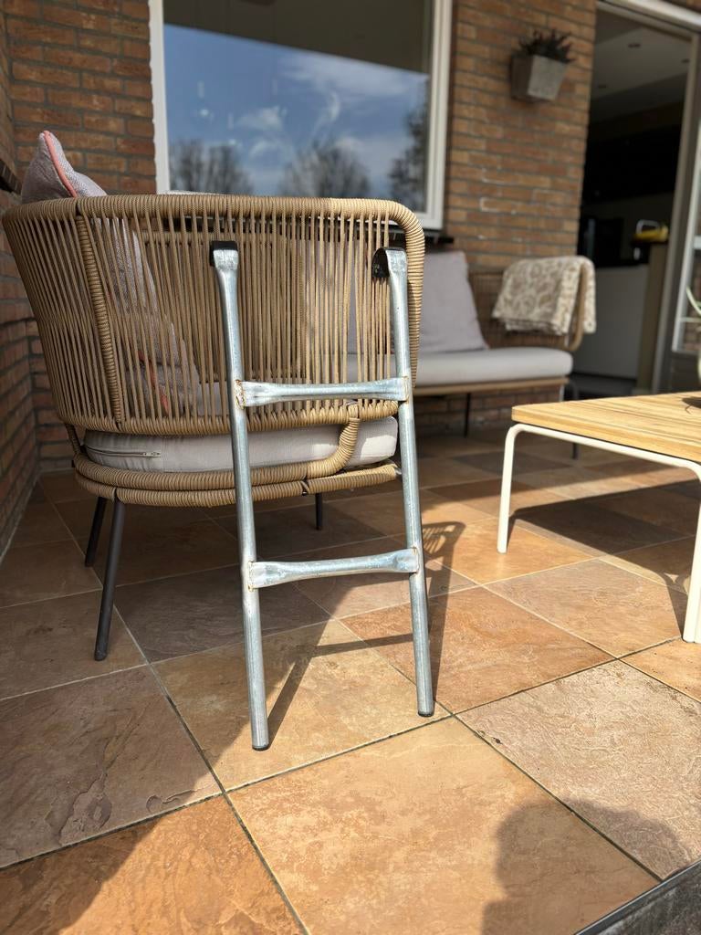 Compact RVS trappetje - 70x30 cm - Zo goed als nieuw, Ophalen, Zo goed als nieuw, Trap, Minder dan 2 meter