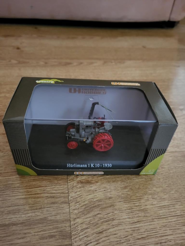 Hürlimann 1 K 10-1930 Tractor Miniatuurmodel, Overige merken, Nieuw, Ophalen of Verzenden, Groter dan 1:32