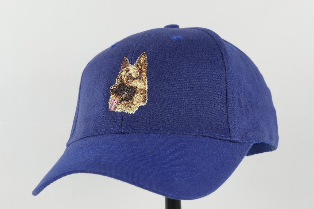 Cap met geborduurde DUITSE HERDER, Verzenden, Nieuw, Dier