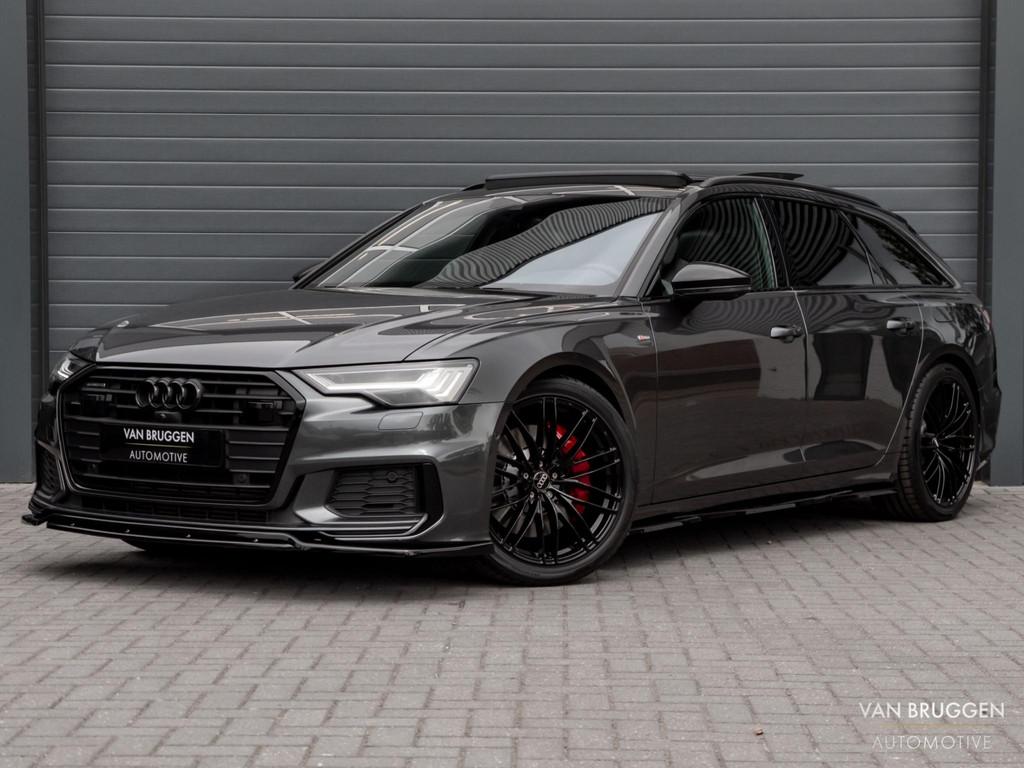 Audi A6 Avant 55 TFSI e quattro S-Line Pano 360 Trekhaak Koe, Automaat, Gebruikt, 4 cilinders, Vierwielaandrijving
