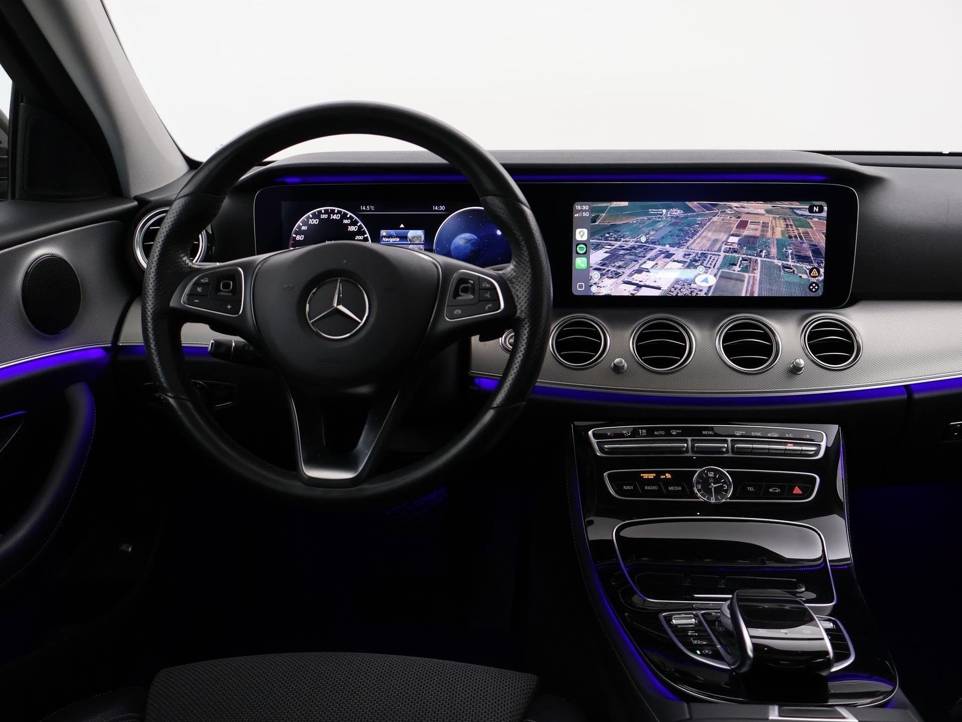 Mercedes-Benz E-klasse 200 AVANTGARDE SEDAN + DIGITALE COCKP, Automaat, Gebruikt, Euro 6, 4 cilinders