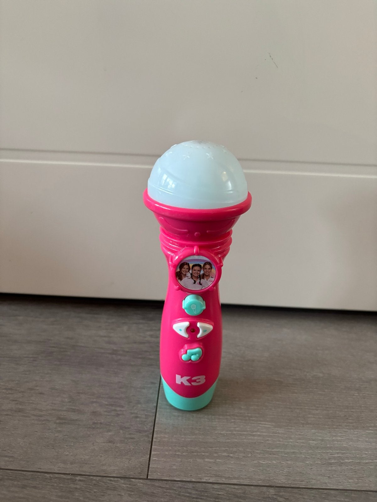K3 Microfoon met licht en geluid, Ophalen of Verzenden, Zo goed als nieuw, Overige typen, Met licht
