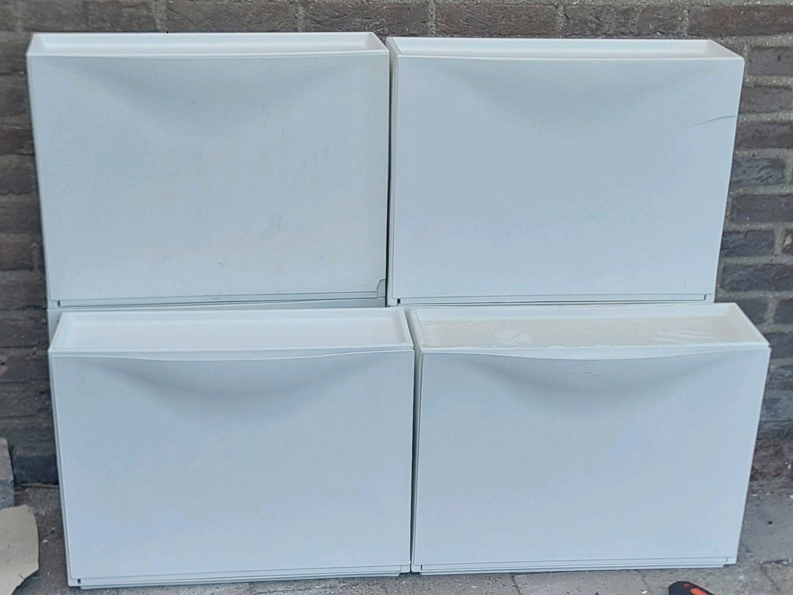 Trones schoenenkast Ikea 4 stuks (evt 6), Huis en Inrichting, Ophalen, Gebruikt